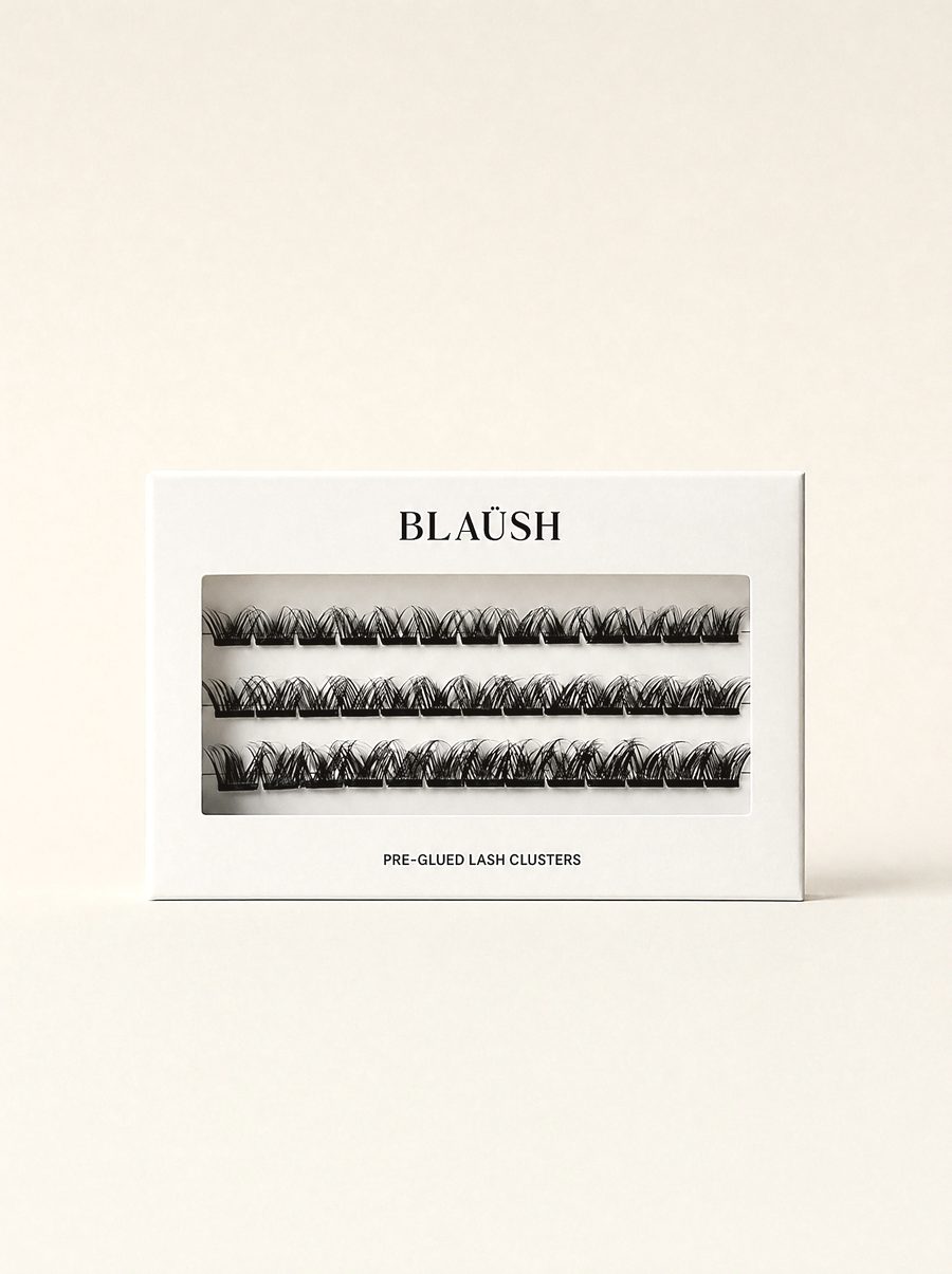 BLAÜSH Fumée — Pre-Glued Lash Clusters pack